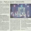 Gala 2018 - Article du Courrier de l'Ouest